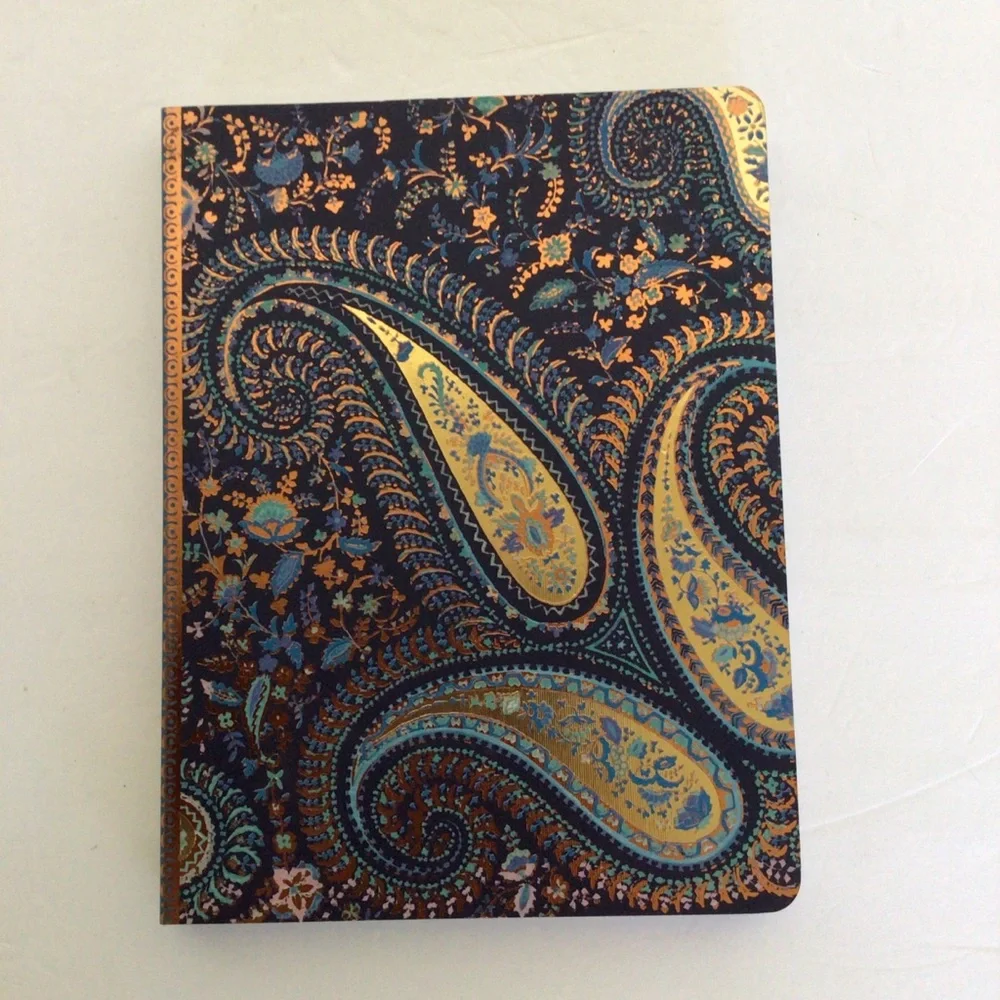 PUNCH STUDIO PURPLE PAISLEY JOURNAL NWT